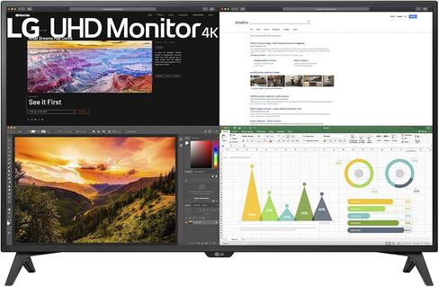 LG 43UN700T-B شاشة 43 بوصة 4K UHD 3840x2160 IPS USB-C HDR 10 in Saudi Arabia