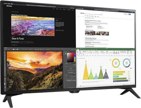 LG 43UN700T-B شاشة 43 بوصة 4K UHD 3840x2160 IPS USB-C HDR 10 in Saudi Arabia