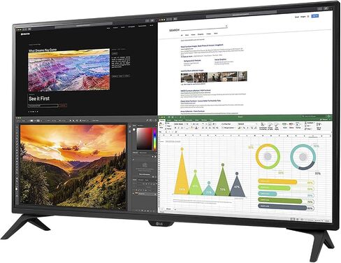 LG 43UN700T-B شاشة 43 بوصة 4K UHD 3840x2160 IPS USB-C HDR 10 in Saudi Arabia