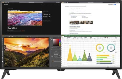 LG 43UN700T-B شاشة 43 بوصة 4K UHD 3840x2160 IPS USB-C HDR 10 in Saudi Arabia