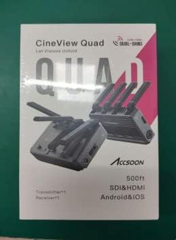 Accsoon CineView Quad Multispectrum Wireless Video Transmitter and Receiver in Saudi Arabia