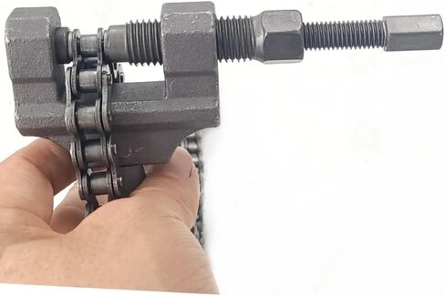 428 Motorcycle Standard Roller Chain 140Links + Chain Breaker for 50cc-125cc Dirt Pit Bike ATV Quad Go Kart Scooter Mini Bike in Saudi Arabia