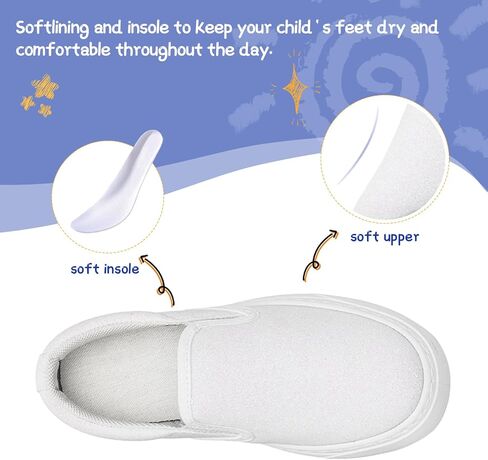 Toddler Sneakers for Girls Boys Low Top Slip On Kids Canvas Casual Shoes Comfortable Walking Sequins Glitter Shoes in Saudi Arabia