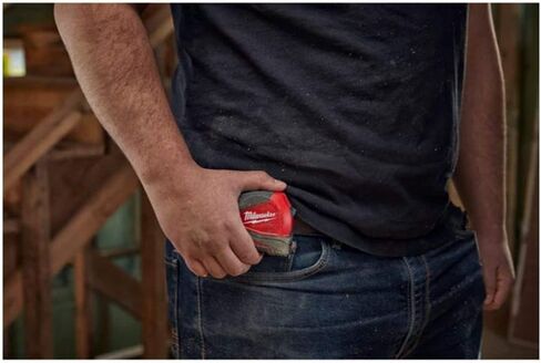 Milwaukee 4932459596 8m/26ft Pro Compact Tape Measure, Red in Saudi Arabia