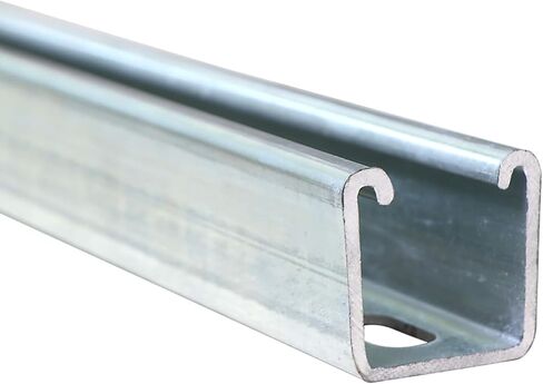 1 حزمة قناة تبختر بطول 5 أقدام، عرض 1-5/8 بوصة وارتفاع قناة U مع قناة خلفية مشقوقة قصيرة، مجلفنة in Kuwait