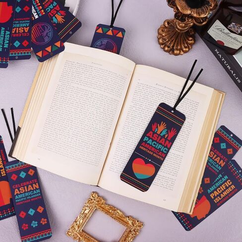 200 حزمة من الإشارات المرجعية لشهر التراث الآسيوي الأمريكي وجزر المحيط الهادئ الملهمة، هدايا الاحتفال بالجملة للنساء والرجال والأطفال، لوازم قرطاسية للفصول الدراسية in Kuwait