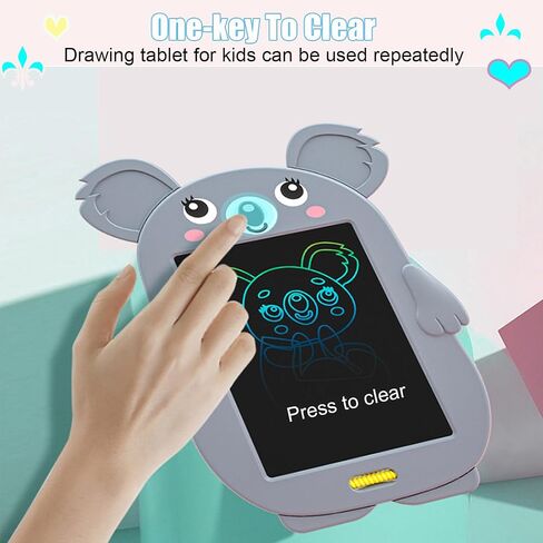 LCD Drawing Board for Kids - 8.5 Inch Large LCD Doodle Board No Blue Light, Toddler Drawing Pad, Erasable Writing Tablet Education Toys, Birthday Gifts for 2-7 Year Old Boy Girls in Saudi Arabia