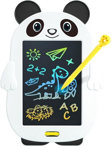 لوحة رسم LCD للأطفال - لوحة رسم LCD كبيرة مقاس 8.5 بوصة بدون ضوء أزرق، لوحة رسم للأطفال الصغار، ألعاب تعليمية للكمبيوتر اللوحي قابلة للمسح، هدايا عيد ميلاد للفتيات من سن 2 إلى 7 سنوات in Kuwait