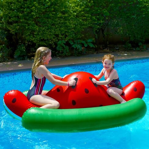 حمام سباحة يطفو للبالغين والأطفال، عملاق قابل للنفخ، حفلة بطيخ، بحيرة كبيرة مضحكة للسباحة، لعبة مياه صيفية، متعة الشاطئ، الأولاد والبنات، هدية عيد ميلاد عائمة للأعمار من 6 إلى 8 سنوات، ومن 10 إلى 12 عامًا فما فوق in Kuwait