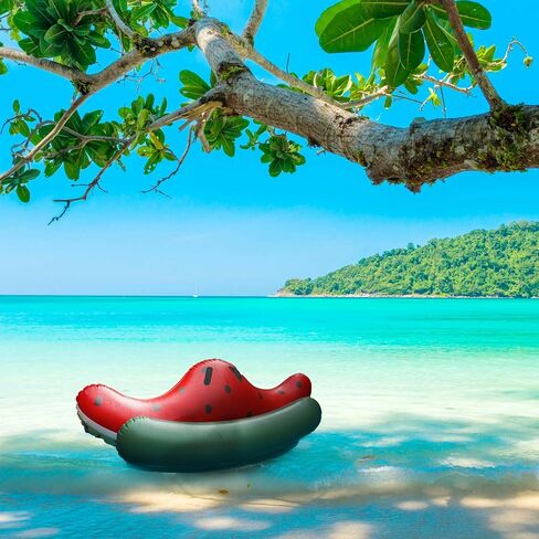 حمام سباحة يطفو للبالغين والأطفال، عملاق قابل للنفخ، حفلة بطيخ، بحيرة كبيرة مضحكة للسباحة، لعبة مياه صيفية، متعة الشاطئ، الأولاد والبنات، هدية عيد ميلاد عائمة للأعمار من 6 إلى 8 سنوات، ومن 10 إلى 12 عامًا فما فوق in Kuwait