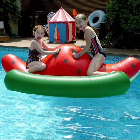 حمام سباحة يطفو للبالغين والأطفال، عملاق قابل للنفخ، حفلة بطيخ، بحيرة كبيرة مضحكة للسباحة، لعبة مياه صيفية، متعة الشاطئ، الأولاد والبنات، هدية عيد ميلاد عائمة للأعمار من 6 إلى 8 سنوات، ومن 10 إلى 12 عامًا فما فوق in Kuwait