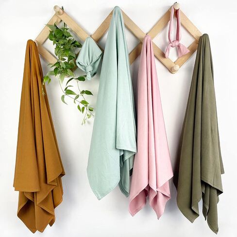 OWLOWLA Swaddle Blanket and Hat Set Swaddles for Newborns Receiving Blanket in Saudi Arabia