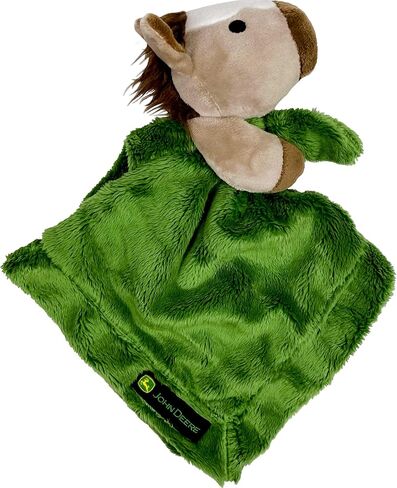 John Deere Baby Cuddle Snuggle Security Blanket Boy Girl Farm Tractor Toy, Green, One Size in Saudi Arabia