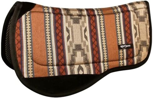 Reinsman Durable Contoured Trail Saddle Pad for Horse - Tacky Too Bottom, Corral Beige in Saudi Arabia