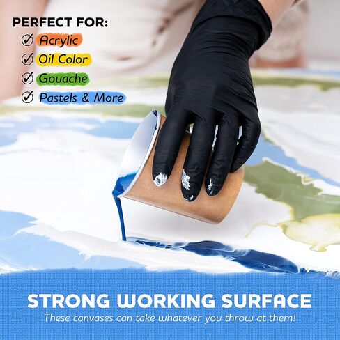 قطعتان من القماش المثلث من WA Portman - قماش مثلث صغير وكبير - قطر 20 سم و40 سم (15.75 بوصة و7.9 بوصة) - قطعتان من القماش المثلث للرسم - قماش على شكل قطعتين من القماش الصغير والكبير in Kuwait