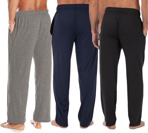 WEARY Men's Loose Jersey Knit Sleep Pajama Lounge Pant Comfy (2 & 3 Packs) in Saudi Arabia