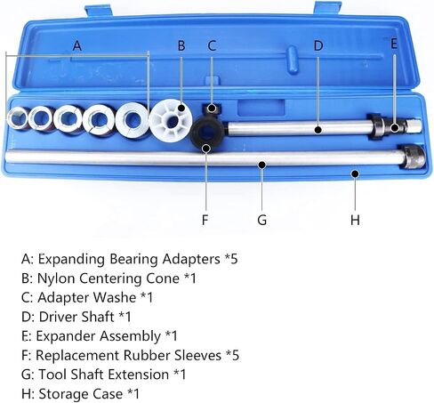 Universal Cam Bearing Removal and Installation Tool Kit Fit for Most Domestic and Import Vehicles/Camshaft Bearing Install & Remove Tool in Saudi Arabia
