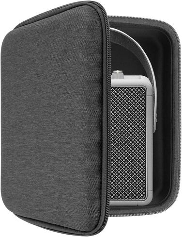 Geekria Carrying Case for Marshall Stockwell II Portable Bluetooth Speaker, Stockwell 2 Waterproof Wireless Speaker, Hard Shell Traveling Bag with Room for Cable, Charger, and Parts (Black) in Saudi Arabia