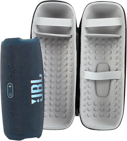 حقيبة سفر صلبة لسماعات JBL Charge 4/ Charge 5 المحمولة اللاسلكية بلوتوث، حقيبة حمل JBL Charge 4/ Charge 5 للشاحن وكابل USB in Kuwait