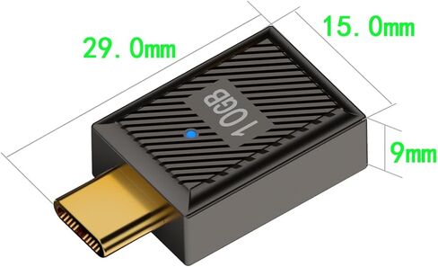 محول USB C إلى USB OTG (عبوة من قطعتين)، موصل بيانات شاحن سريع USB C ذكر إلى USB3.1 أنثى in Saudi Arabia