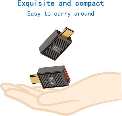 محول USB C إلى USB OTG (عبوة من قطعتين)، موصل بيانات شاحن سريع USB C ذكر إلى USB3.1 أنثى in Saudi Arabia