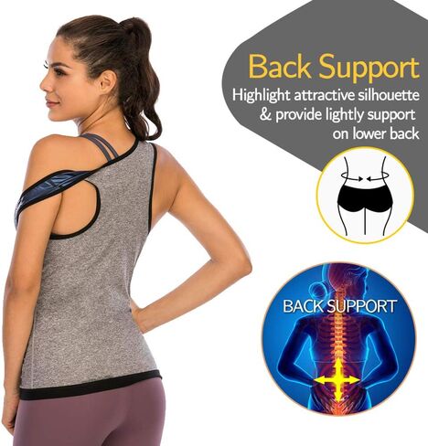بدلة الساونا، سترة العرق للنساء، سترة تدريب الخصر، سحاب، بوليمر، قميص للتمرين in Kuwait