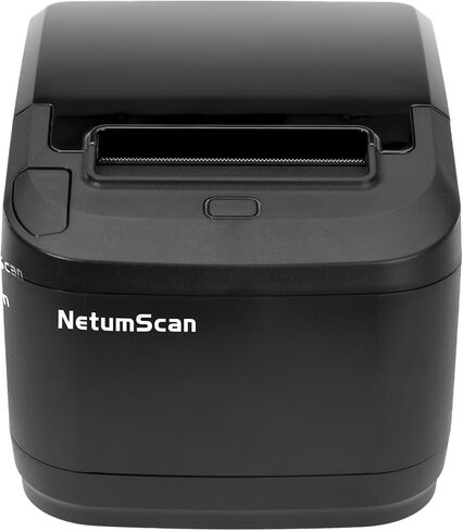 NetumScan 80mm Thermal Receipt Printer, USB POS Printer with Auto Cutter Cash Drawer, USB Serial Ethernet Interface Support Windows/Mac/Linux, Restaurant Kitchen Printer for ESC/POS in Saudi Arabia