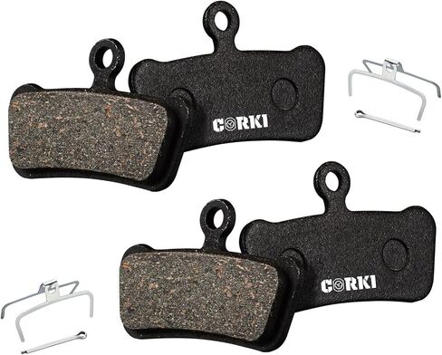 2 Pairs Bicycle Disc Brake Pads for Sram Guide RSC Avid XO Elixir 7 9 Trail 4 Piston MTB Disc Brakes (Resin,Semi-Metallic,Sintered Metal) in Saudi Arabia