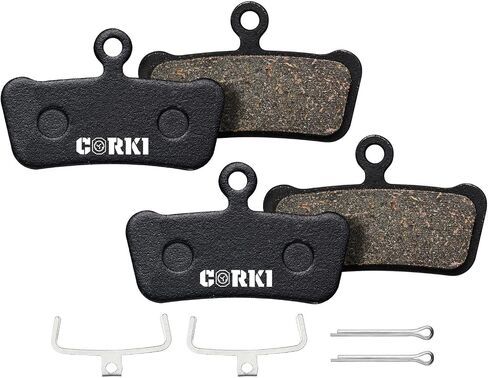 2 Pairs Bicycle Disc Brake Pads for Sram Guide RSC Avid XO Elixir 7 9 Trail 4 Piston MTB Disc Brakes (Resin,Semi-Metallic,Sintered Metal) in Saudi Arabia