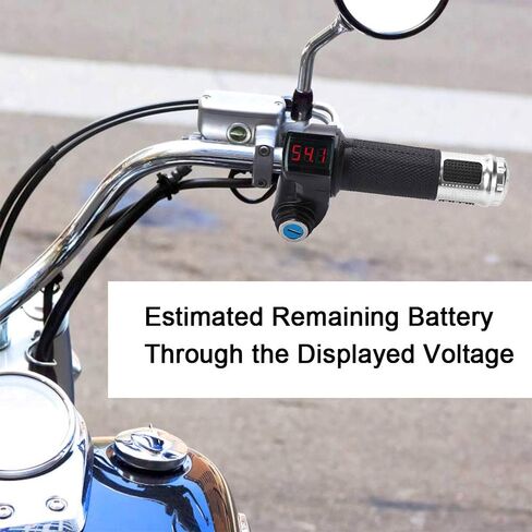 قبضة خنق الدراجة الكهربائية، سكوتر دراجة كهربائية عالمية، مقابض خنق ملتوية مع شاشة LED ومسرع خزانة مفتاح الطاقة in Kuwait