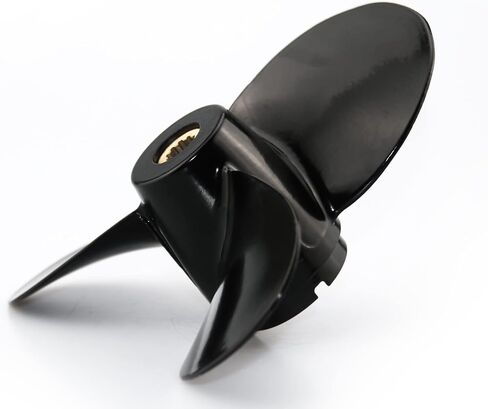 CAPTAIN Outboard Propeller fit SUZIKI 4-6HP, 10 Spline Tooth Board Prop, OEM RH Aluminum Propellers for DF4 DF5 DF6 Engines in Saudi Arabia