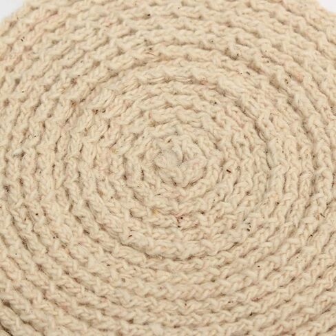 فتيل مصباح زيت من القطن بنسبة 100% بطول 33 قدم من يوباي، فتيل فوانيس زيتية بديلة 3/4 بوصة لزيت البارافين أو الفوانيس القائمة على الكيروسين مع غرزة حمراء أصلية in Kuwait