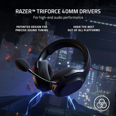 Razer Barracuda X Wireless Multi-Platform Gaming and Mobile Headset: 250g Ergonomic Design (Renewed) in Saudi Arabia