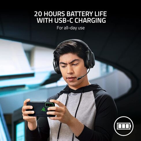 Razer Barracuda X Wireless Multi-Platform Gaming and Mobile Headset: 250g Ergonomic Design (Renewed) in Saudi Arabia