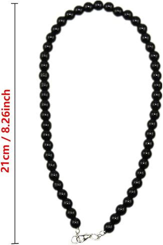 الخرز الأسود مرآة السيارة معلقة اكسسوارات سيارة قلادة الحلي السيارات مرآة الرؤية الخلفية الديكور اكسسوارات السيارات ديكور السيارة الداخلي in Kuwait