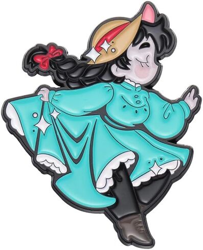 Howls Moving Castle Pins Anime Howl's Cosplay Enamel Pin Gift for Bag Backpacks for Accessory 4pcs in Kuwait