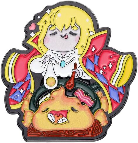 Howls Moving Castle Pins Anime Howl's Cosplay Enamel Pin Gift for Bag Backpacks for Accessory 4pcs in Kuwait