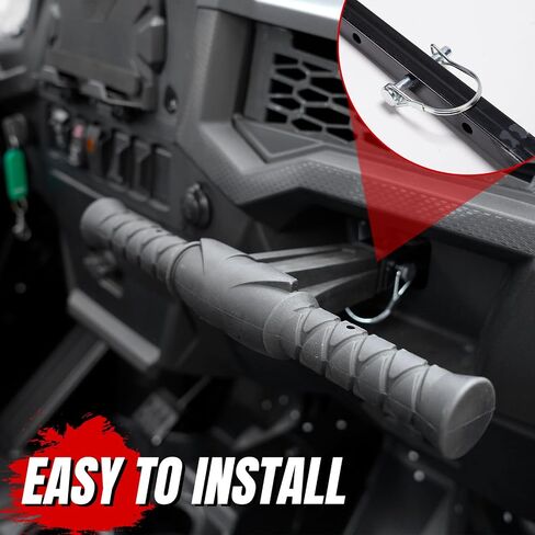 A & UTV PRO Passenger Auxiliary Grab Bar Handle for Polaris RZR,Rollover Protective Passenger Grab Bar Assembly for Polaris RZR XP 1000 Trail Turbo S 570 800 900 2012-2024, Replace #2634200 in Saudi Arabia