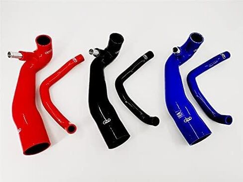 مشابك خرطوم معززة من السيليكون متوافقة مع مدخل Mini Cooper S 1.6 R56 Turbo (برتقالي) in Kuwait