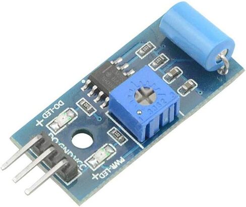 5PACK Vibration Sensor Module SW-420 Motion Alarm Switch Detector Electronic DIY Kit for Arduino with Dupont Cable in Saudi Arabia