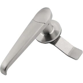 Ms308-3 Power Distribution Cabinet Handle Lock 304 Stainless Steel Outdoor with Cover 1Pcs(Silver) in Kuwait