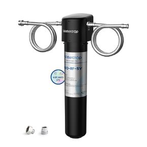 Waterdrop 15UA Under Sink Water Filter System, 2 Years, Reduces Lead, Chlorine, Bad Taste & Odor, Under Counter Water Filter Direct Connect to Kitchen Faucet, NSF/ANSI 42 Certified, USA Tech in Kuwait