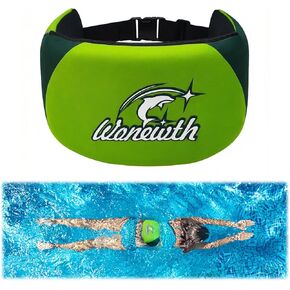 Swim Belt,Flotation Belt for Adults,Aqua Jogging Belt with Zippered Pocket and Adjustable Buckle,3-Section EPE Water Aerobics Belt for Swimming Training Pool Water Exercise in Saudi Arabia