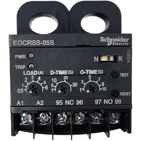 A1SupplyPro EOCR SS-05S Over Current Relay Compatible with Schneider Motor Protector EOCRSS-05S 220V AC 0.5-6A in Kuwait