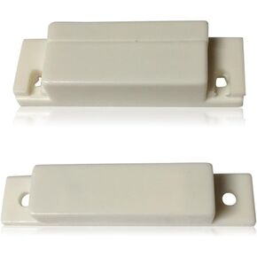 1 pcs NO White Door Contacts (Normally Open) Surface Mount Security Alarm Door Window Sensors.These ¾" Door Contact Position switches (DCS) Work with All Access Control and Burglar Alarm Systems in Saudi Arabia