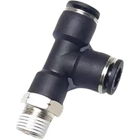 هوائي سريع موصل بوصة بو أنابيب هواء 1/4 "5/16" 3/8 "1/2" PD تي شيرت أمريكي خيط خارجي NPT1/8 1/4 3/8 1/2 PD1/4-N02(PD 1l4-NPT1l4) in Kuwait