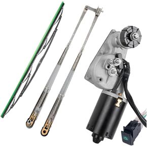 Marine Windshield Wiper Motor Kit 12V 24V Adjustable Yacht Boat System With Arm and Blade in Kuwait