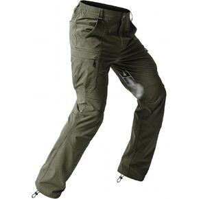 بنطال Moosehill الرجالي للمشي لمسافات طويلة: سريع الجفاف ومقاوم للماء وخفيف الوزن للسفر في الهواء الطلق مع 7 جيوب آمنة in Kuwait