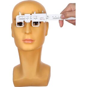 Optical Vernier Pupillary Distance Ruler, Plastic PD Measuring Tool for Eyeglasses, Ophthalmic Pupil Distance Measurement Tool in Kuwait
