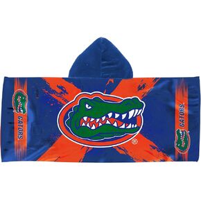 Northwest Florida Gators NCAA Cross Out Youth Hooded Micro Fiber Towel 22 x 51 Inches in Saudi Arabia